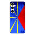 Miniatyrbild 1 av 6: Tryckt silikonfodral som är kompatibelt med Samsung Galaxy S23 FE Reunion Island flagga