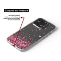 Miniatyrbild 3 av 6: Tryckt silikonfodral som är kompatibelt med Samsung Galaxy S23 Ultra Confetti of Hearts Pink