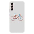 Miniatyrbild 1 av 6: Tryckt silikonfodral som är kompatibelt med Samsung Galaxy S23 Plus Bike color Hipster