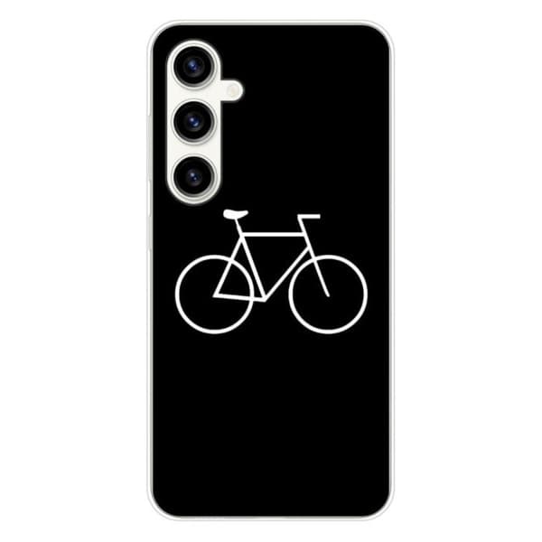 Tryckt silikonfodral som är kompatibelt med Samsung Galaxy S23 FE Bike Hipster