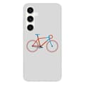 Miniatyrbild 1 av 6: Tryckt silikonfodral som är kompatibelt med Samsung Galaxy S23 FE Bike color Hipster