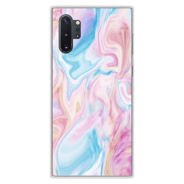 Tryckt silikonfodral som är kompatibelt med Samsung Galaxy Note 10 Plus Soap