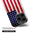 Miniatyrbild 6 av 6: Tryckt silikonfodral kompatibelt med Samsung Galaxy S23 USA flagga