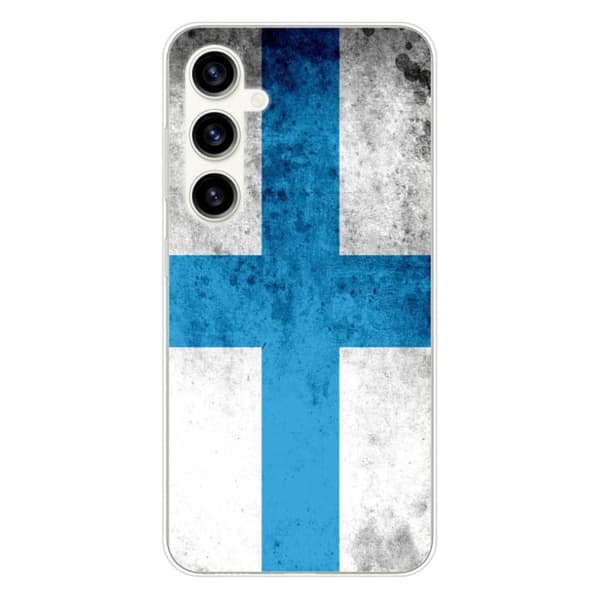 Tryckt silikonfodral som är kompatibelt med Samsung Galaxy S23 FE Marseille flagga