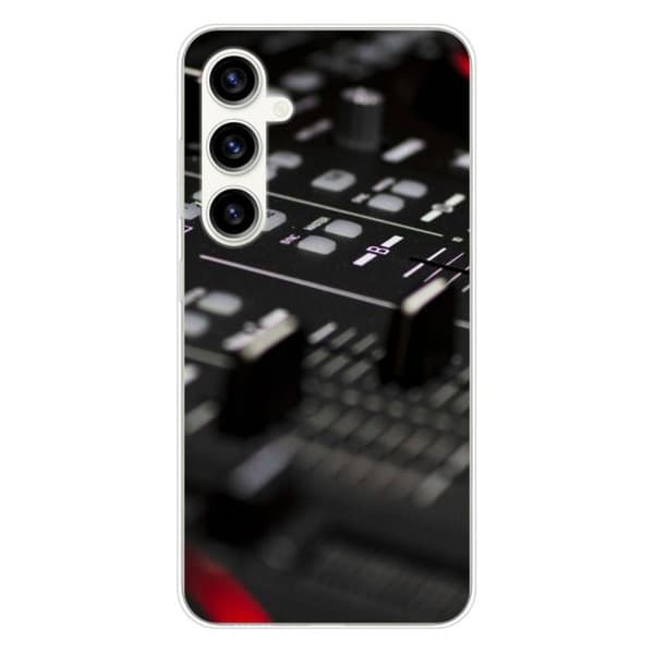 Tryckt silikonfodral kompatibelt Samsung Galaxy S23 FE Dj Mixer