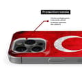 Miniatyrbild 5 av 6: Tryckt silikonfodral som är kompatibelt med Samsung Galaxy S23 Ultra Türkiye flagga