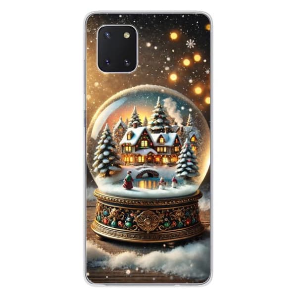 Tryckt silikonfodral kompatibelt med Samsung Galaxy Note 10 Lite NO Fairy Globe
