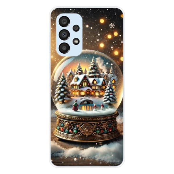 Tryckt silikonfodral kompatibelt med Samsung Galaxy A33 5G NO Fairy Globe