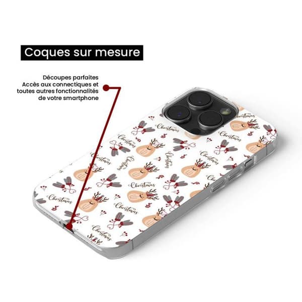 Silikonskal med tryck - 1001 skal - Xiaomi Mi 9T - Söt Jul - Transparent - Halvstyv