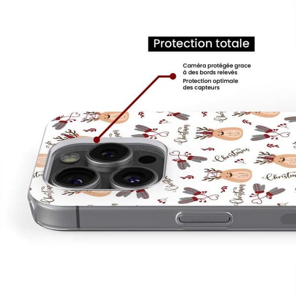 Silikonskal med tryck - 1001 skal - Xiaomi Mi 9T - Söt Jul - Transparent - Halvstyv
