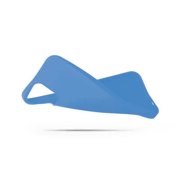 Silicone-fodral - Huawei - P Smart - Matt Ljusblå - Stötresistent - Fri tillgång till funktioner
