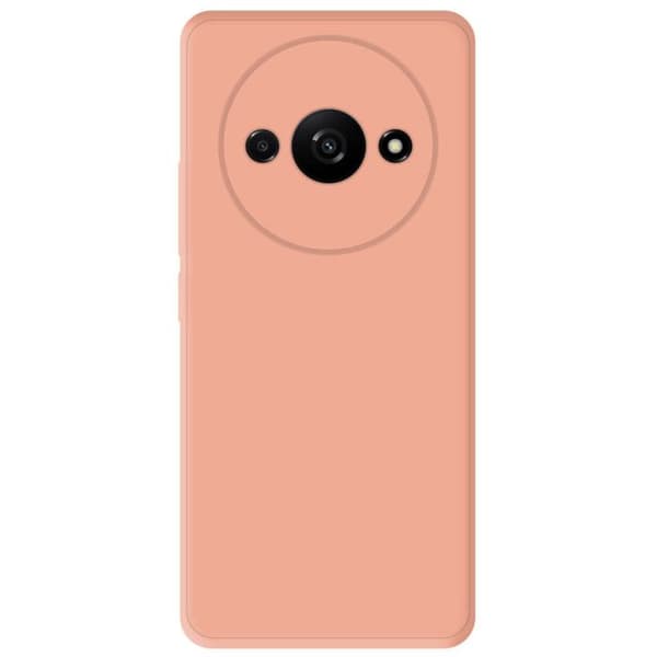 Siliconfodral - Xiaomi - Redmi A3 4G - Ljus rosa - Stöttålig - Lätt