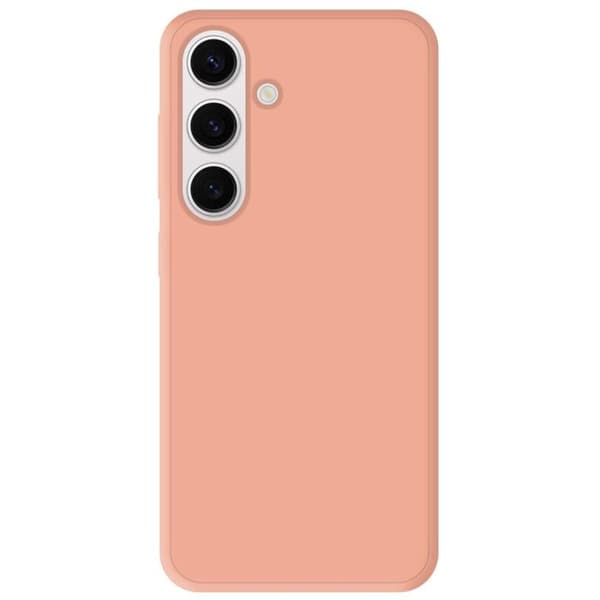 Silikonskal - Samsung - Galaxy S24 - Ljusrosa - Stötsäker - Fritt tillgång till funktioner