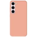 Miniatyrbild 1 av 5: Silicone skal - Samsung - Galaxy S23 FE - Ljus rosa - Stötsäker - Halvstyv