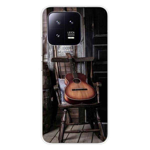 Tryckt silikonfodral som är kompatibelt med Xiaomi 13 Guitar