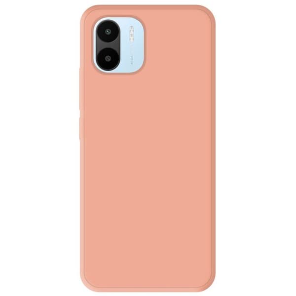 Siliconfodral - Xiaomi - Redmi A2/R1 - Ljust rosa - Stötsäker - Fri åtkomst till funktioner