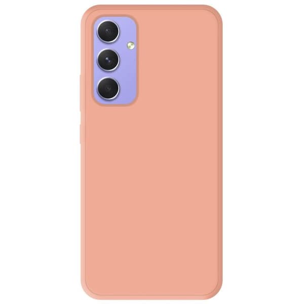 Siliconehölje - Samsung - Galaxy A54 5G - Ljusrosa - Stötsäker - Fri tillgång till funktioner