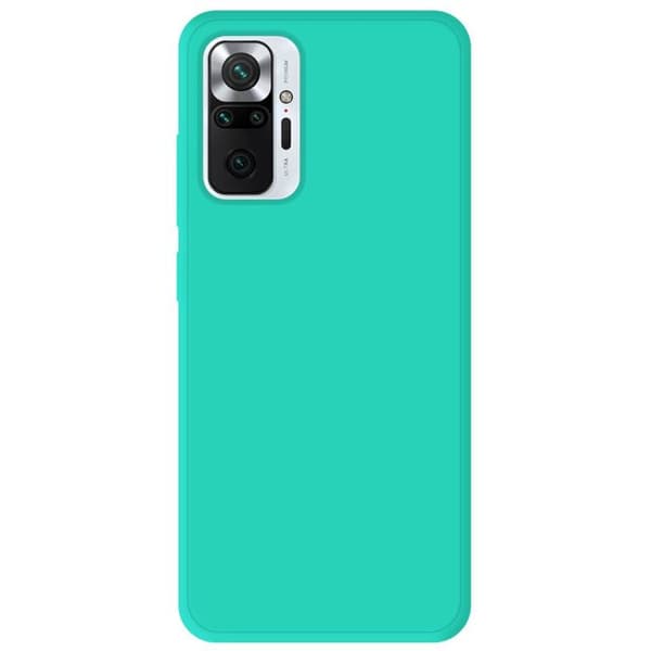 Siliconfodral - Xiaomi - Redmi Note 11 Pro - Matt Vatten grön - Stötabsorberande - Fritt tillgång till funktioner