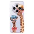 Miniatyrbild 1 av 6: Tryckt silikonfodral som är kompatibelt med Xiaomi Redmi 14C 4G Funny Giraffe