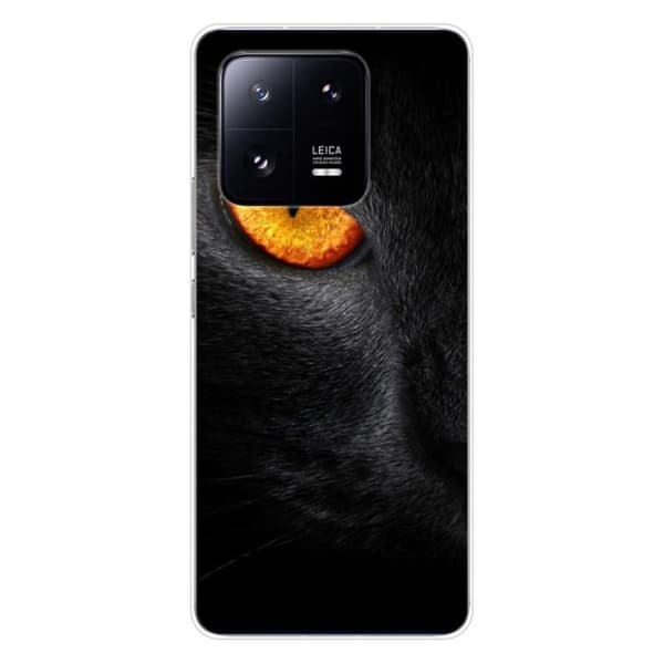Tryckt silikonfodral som är kompatibelt med Xiaomi 13 Pro Eye of Panterre