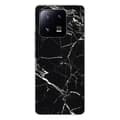 Miniatyrbild 1 av 6: Tryckt silikonfodral som är kompatibelt med Xiaomi 13 Pro Black Marble
