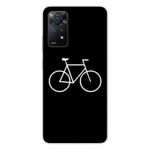 Tryckt silikonfodral kompatibelt Xiaomi Redmi Note 11 Pro Plus 5G Bike Hipster