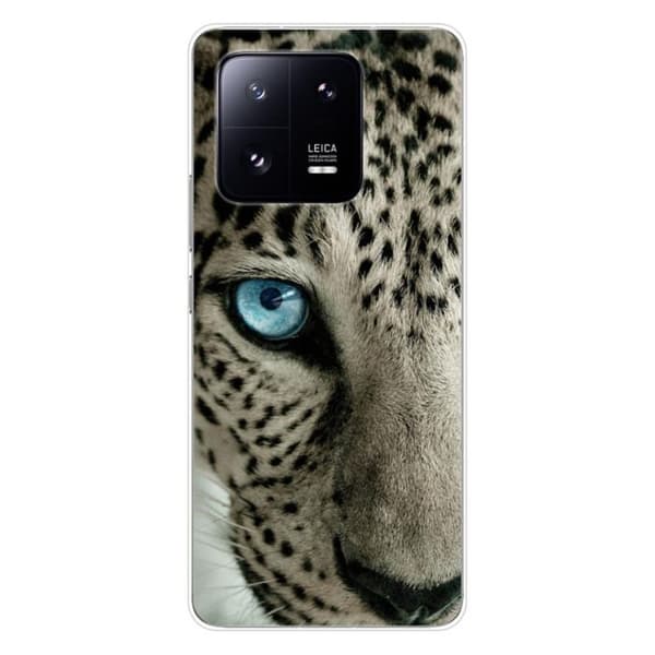 Tryckt silikonfodral som är kompatibelt med Xiaomi 13 Pro Leopard eye