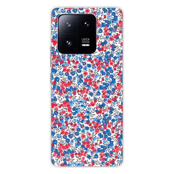 Tryckt silikonfodral kompatibelt med Xiaomi 13 Pro Liberty Wiltshire Blue
