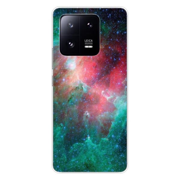 Tryckt silikonfodral som är kompatibelt med Xiaomi 13 Pro Nebula