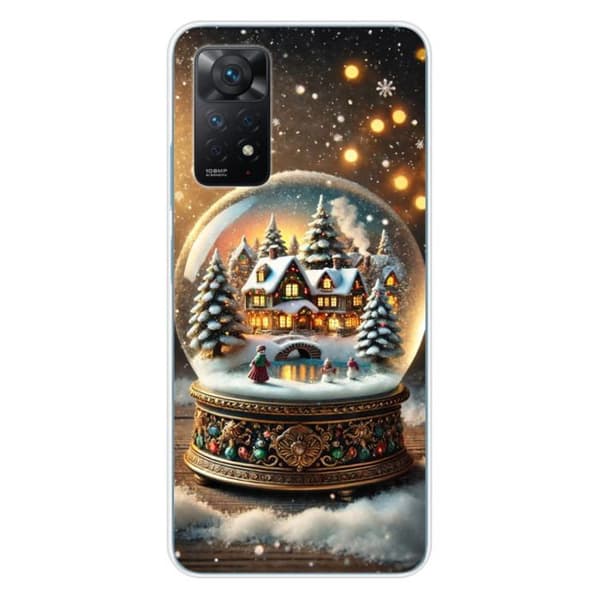 Tryckt silikonfodral kompatibelt med Xiaomi Redmi Note 11 Pro Redmi Note 12 Pro 4G NO Fairy Globe