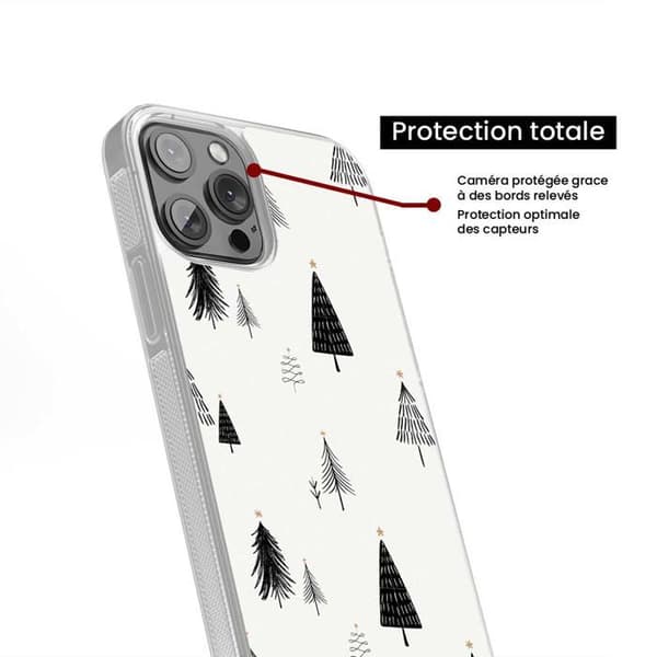 Förstärkt silikonhölje - Apple - iPhone 12 Pro - Tryckt - Flerfärgad - Elegant