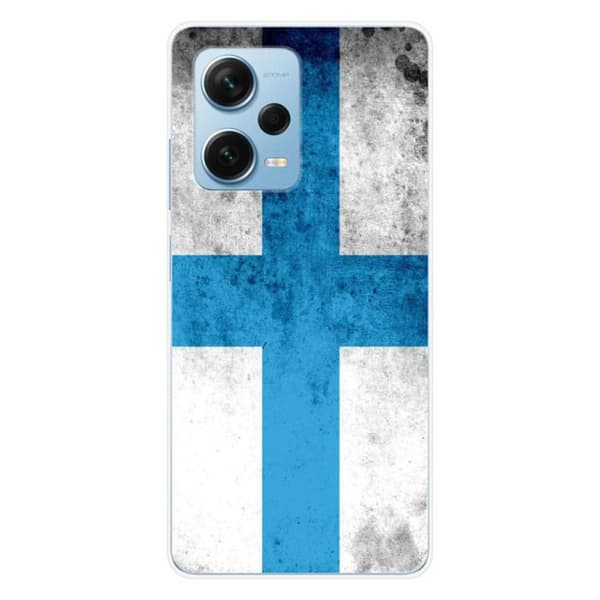 Tryckt silikonfodral som är kompatibelt med Xiaomi Redmi Note 12 Pro Plus Marseille-flaggan