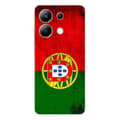 Miniatyrbild 1 av 6: Tryckt silikonfodral kompatibelt med Xiaomi Redmi Note 13 4G Portugal flagga
