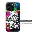 Miniatyrbild 2 av 6: Tryckt silikonfodral kompatibelt Xiaomi Redmi Note 13 Pro Plus 5G Swag or die