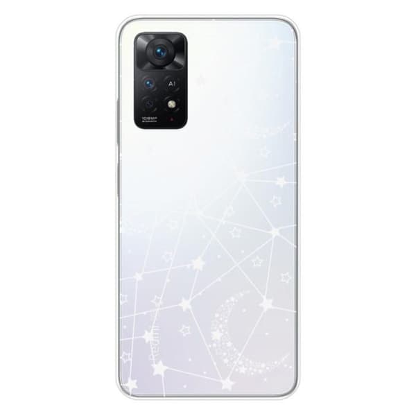 Tryckt silikonfodral kompatibelt Xiaomi Redmi Note 11 Pro Plus 5G Starry Lines
