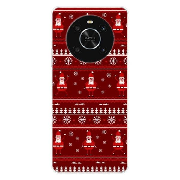 Tryckta silikonskal - 1001 skal - Huawei Honor X9 4G - Julmotiv - Optimal skydd - Semihård