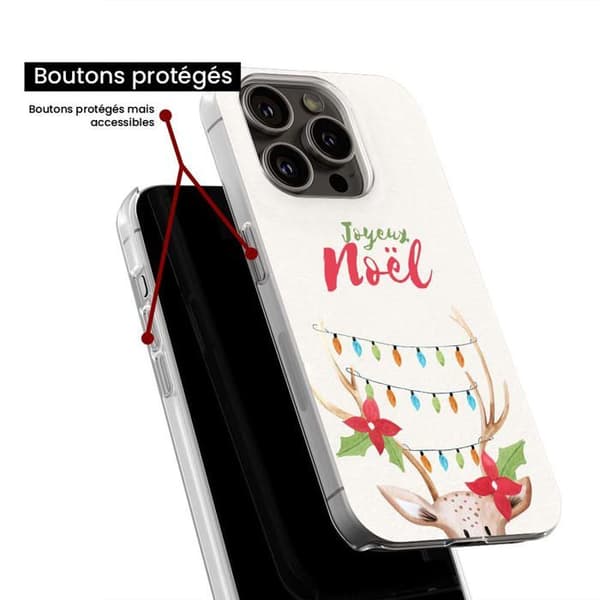 Tryckt silikonfodral som är kompatibelt med Huawei P Smart Z NO Luminous Reindeer