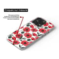 Miniatyrbild 3 av 6: Tryckt silikonfodral kompatibelt med Xiaomi Redmi Note 11 Pro Plus 5G Poppy Flowers