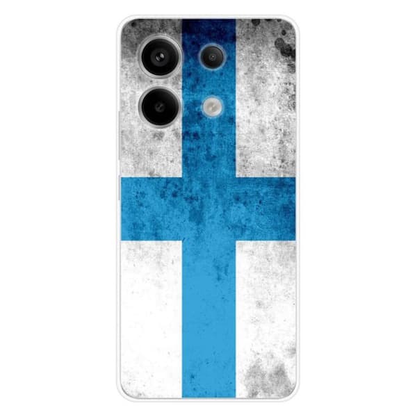 Tryckt silikonfodral som är kompatibelt med Xiaomi Redmi Note 13 Pro 5G Marseille flagga