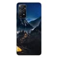 Miniatyrbild 1 av 6: Tryckt silikonfodral kompatibelt med Xiaomi Redmi Note 11 Pro Plus 5G Alone in the Mountains