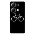 Miniatyrbild 1 av 6: Tryckt silikonfodral som är kompatibelt med Xiaomi Redmi Note 13 Pro 4G Bike Hipster