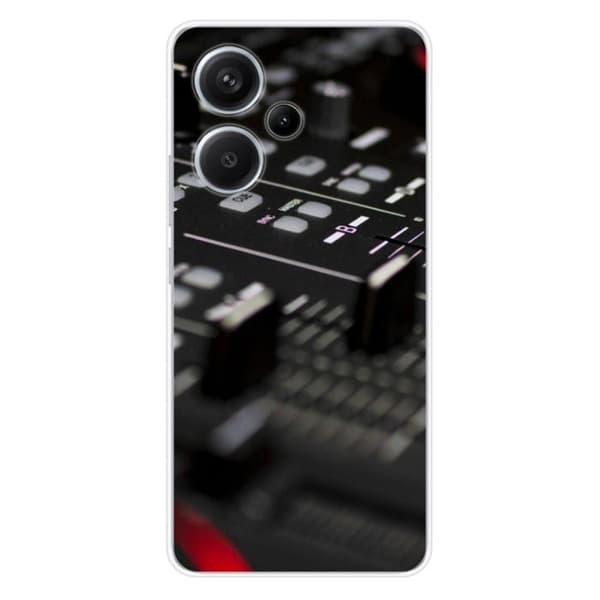 Tryckt silikonfodral kompatibelt Xiaomi Redmi Note 13 Pro Plus 5G Dj Mixer