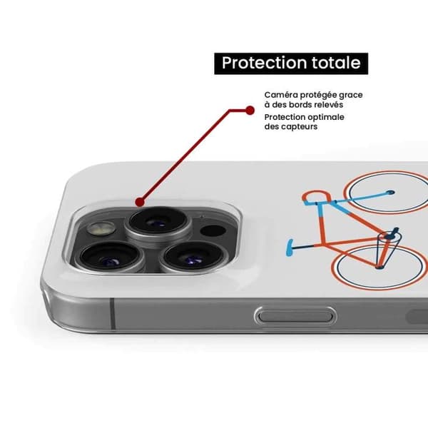 Tryckt silikonfodral som är kompatibelt med Samsung Galaxy A05S Bike color Hipster
