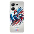 Miniatyrbild 1 av 6: Tryckt silikonfodral som är kompatibelt med Xiaomi Redmi Note 13 4G French Rooster