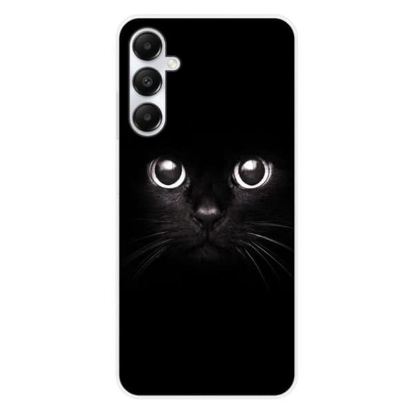 Tryckt silikonfodral som är kompatibelt med Samsung Galaxy A05S Cat Eyes