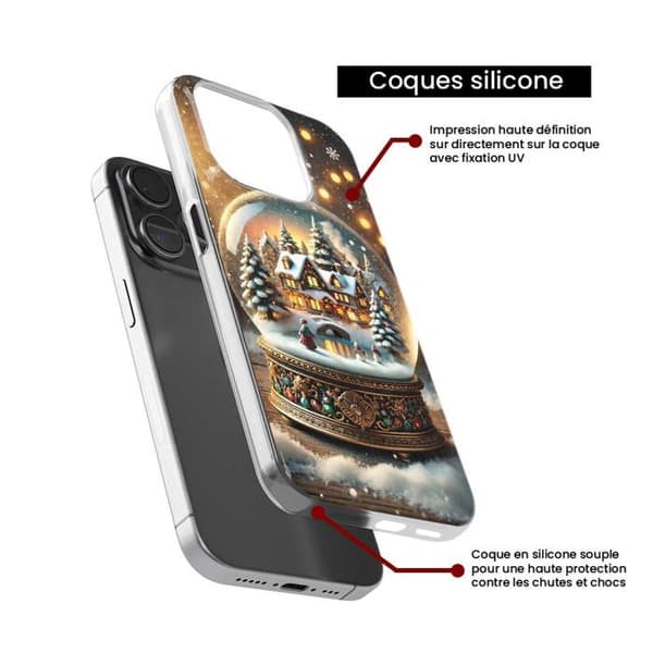 Siliconfodral med tryck - 1001 fodral - Apple iPhone 8 Plus - Flerfärgad - Semi-rigid - Optimalt skydd
