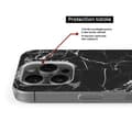 Miniatyrbild 5 av 6: Tryckt silikonfodral som är kompatibelt med Xiaomi Redmi Note 13 4G Black Marble