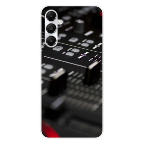 Tryckt silikonfodral som är kompatibelt med Samsung Galaxy A05S Dj Mixer