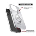 Miniatyrbild 4 av 6: Siliconfodral med tryck - 1001 fodral - Xiaomi Redmi Note 13 5G - Transparent - Semi-hårt - Unik
