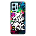 Miniatyrbild 1 av 6: Tryckt silikonfodral kompatibelt med Xiaomi Redmi Note 12 4G Swag or die
